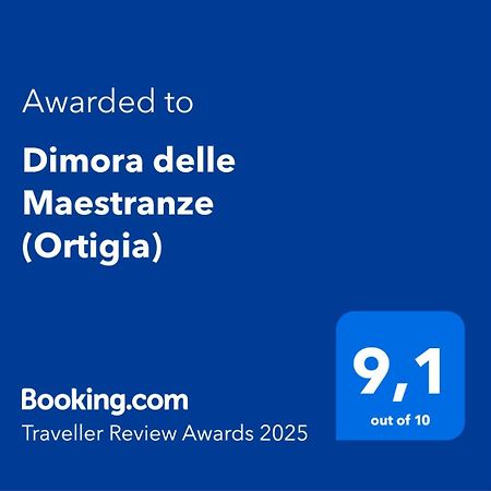 Dimora Delle Maestranze Apartment Сиракуза Екстериор снимка